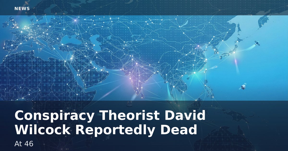 Conspiracy Theorist David Wilcock Reportedly Dead At 46