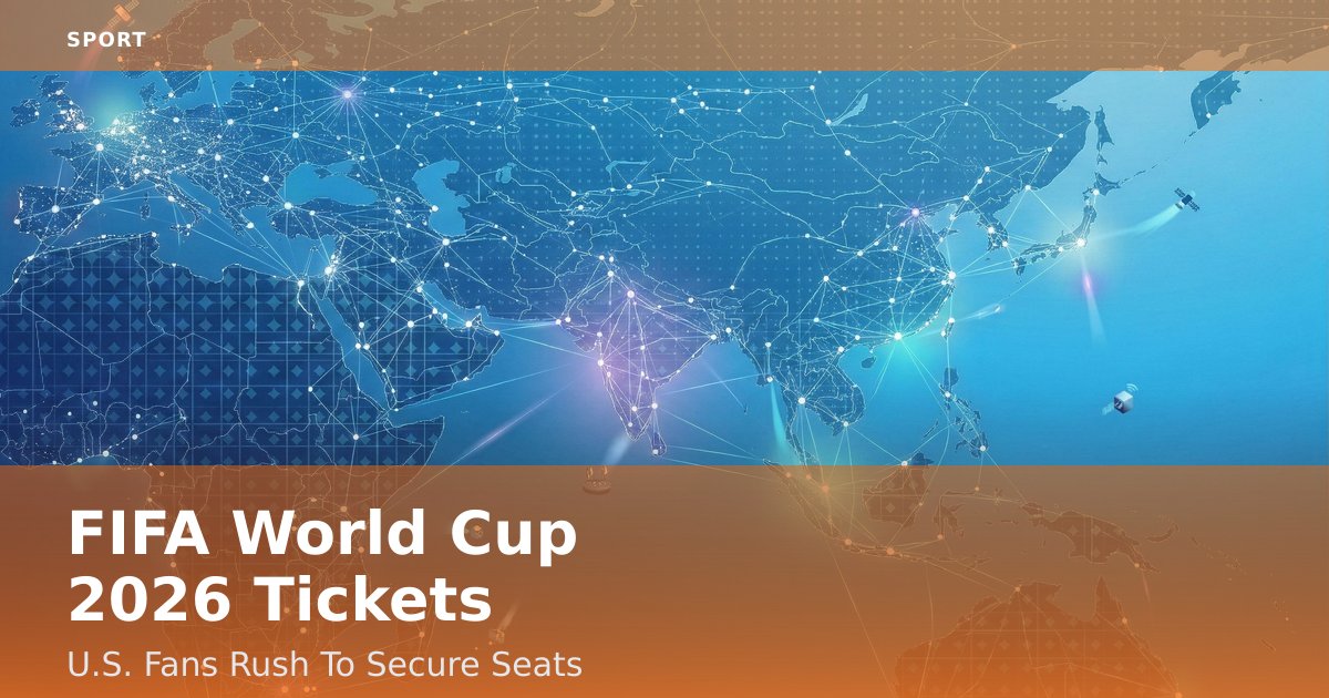 FIFA World Cup 2026 Tickets: U.S. Fans Rush To Secure Seats