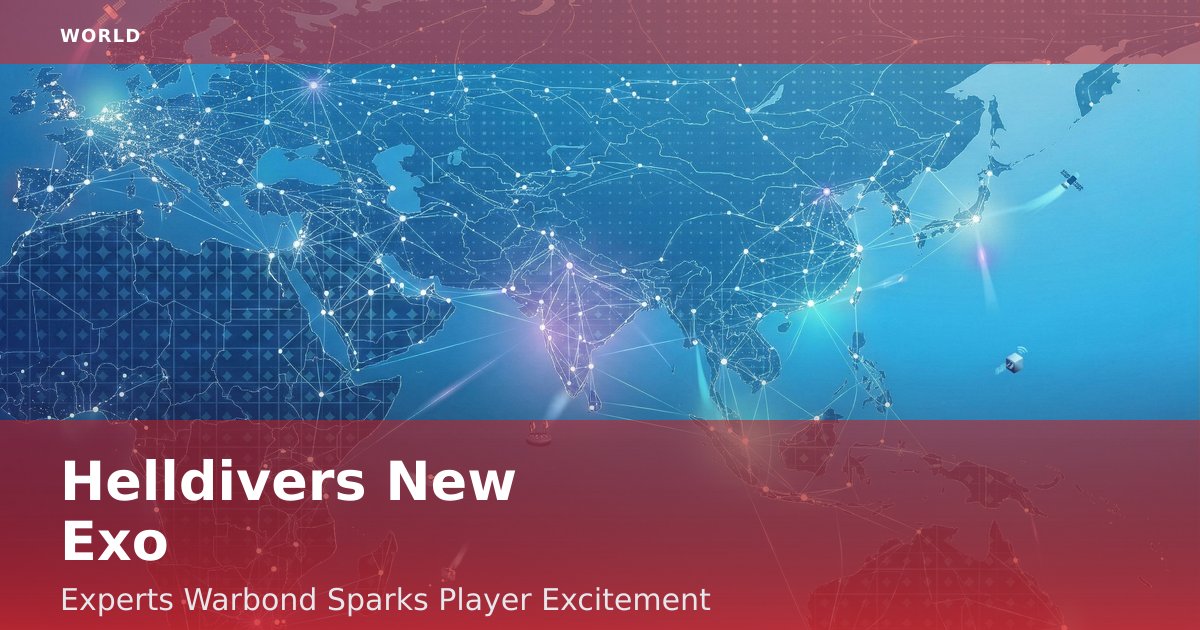 Helldivers' New Exo-Experts Warbond Sparks Player Excitement