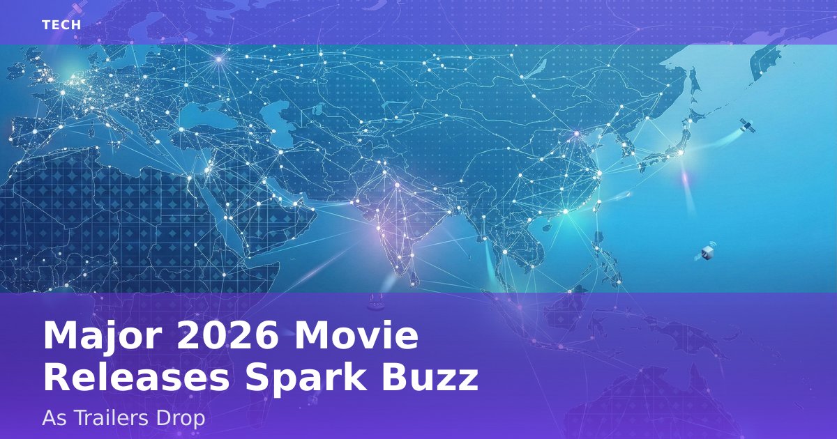 Major 2026 Movie Releases Spark Buzz As Trailers Drop
