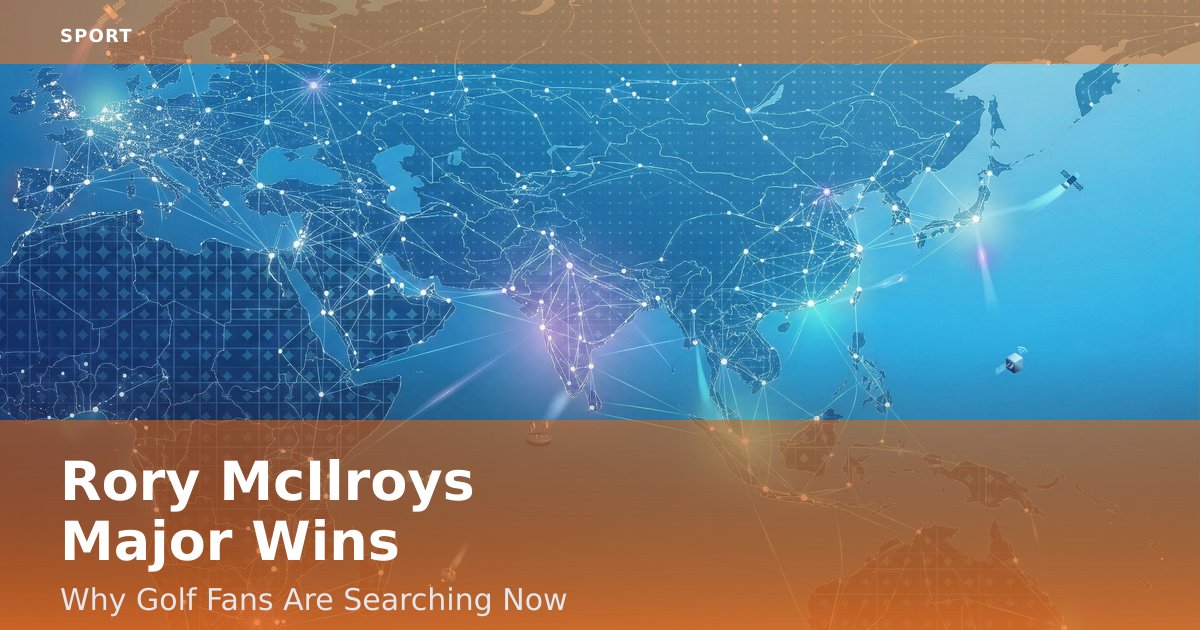 Rory McIlroy's Major Wins: Why Golf Fans Are Searching Now