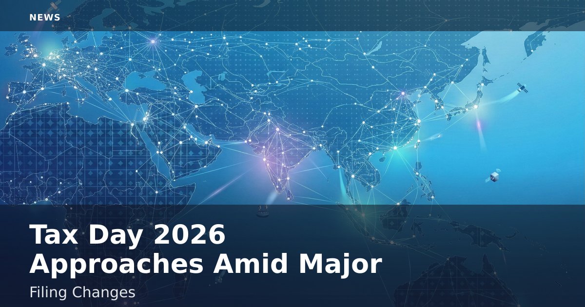 Tax Day 2026 Approaches Amid Major Filing Changes