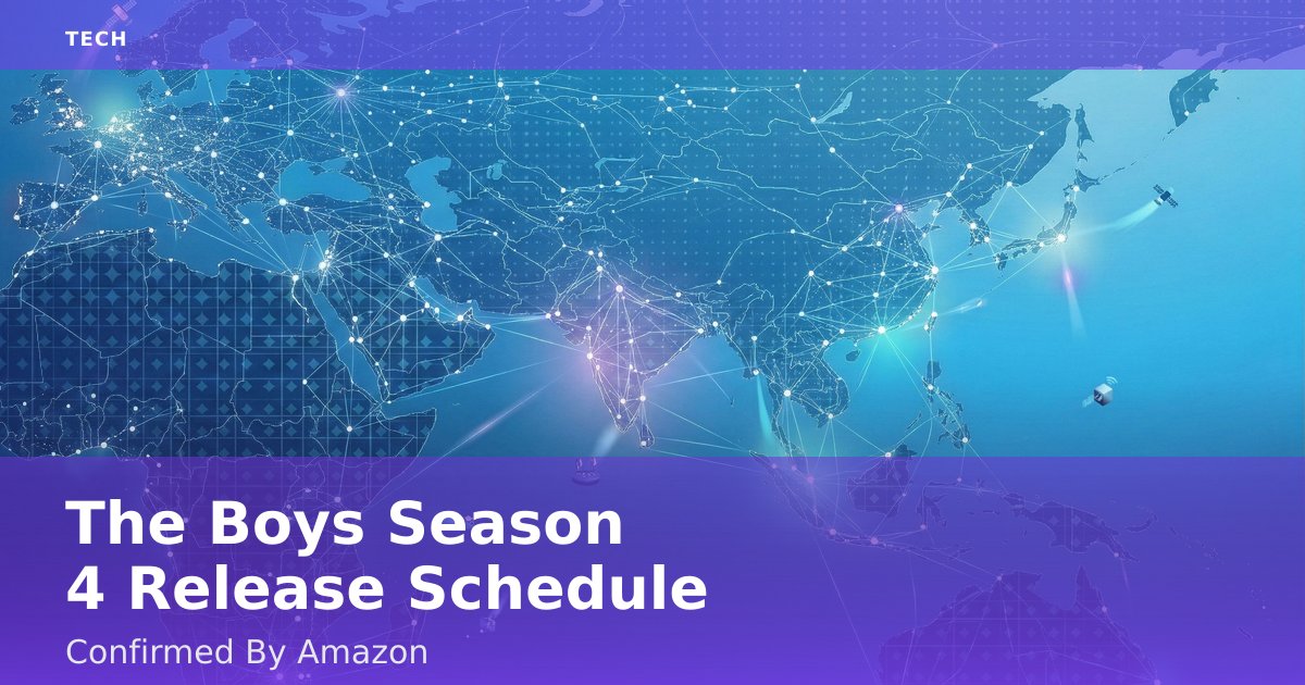 The Boys Season 4 Release Schedule Confirmed By Amazon