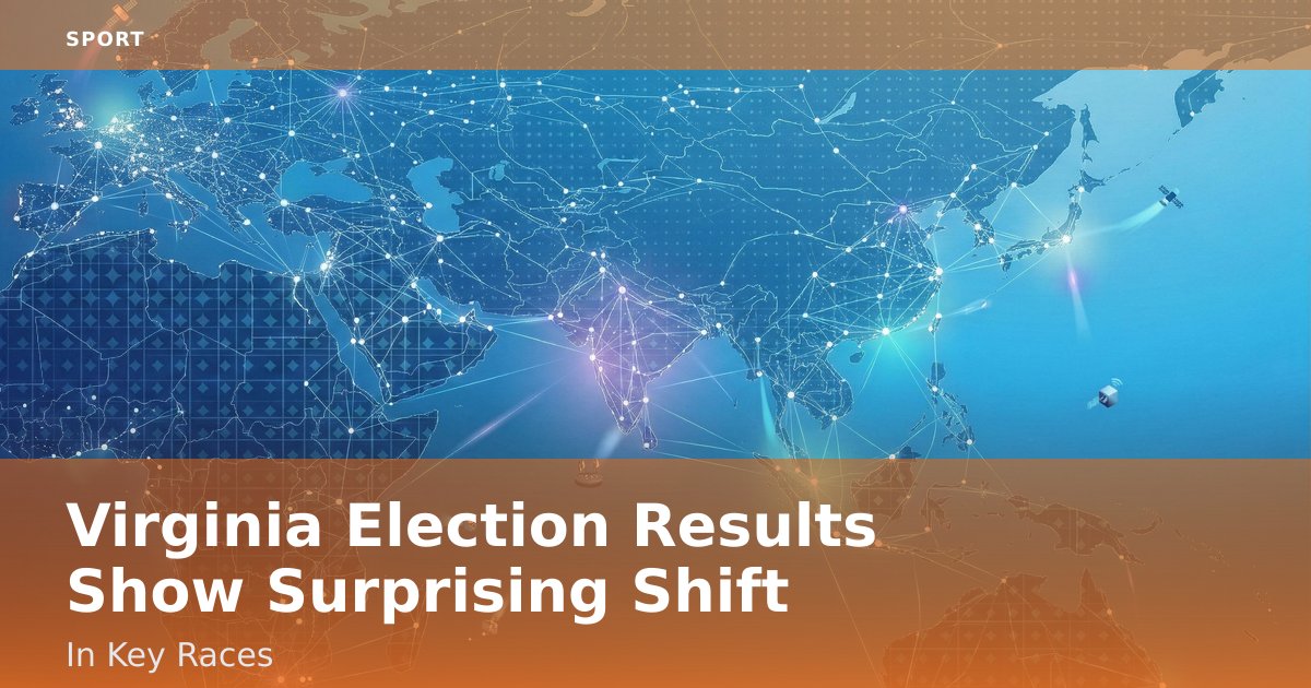 Virginia Election Results Show Surprising Shift In Key Races