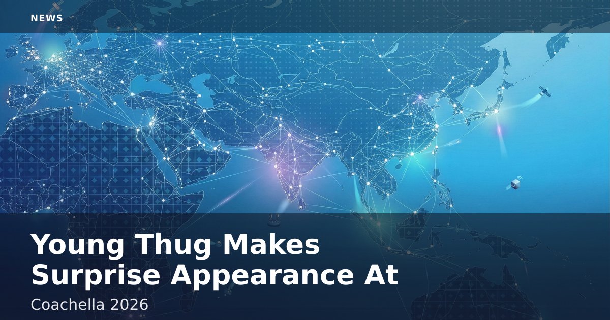 Young Thug Makes Surprise Appearance At Coachella 2026