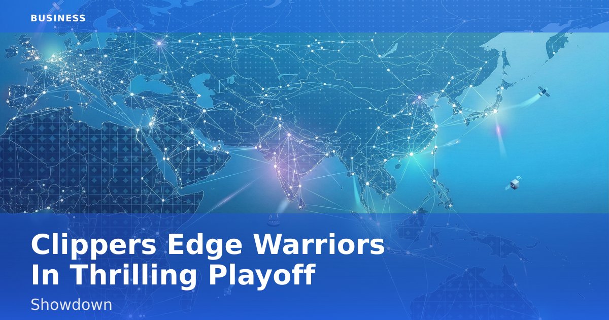 Clippers Edge Warriors In Thrilling Playoff Showdown