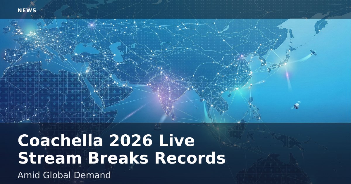 Coachella 2026 Live Stream Breaks Records Amid Global Demand