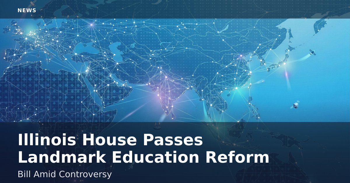 Illinois House Passes Landmark Education Reform Bill Amid Controversy
