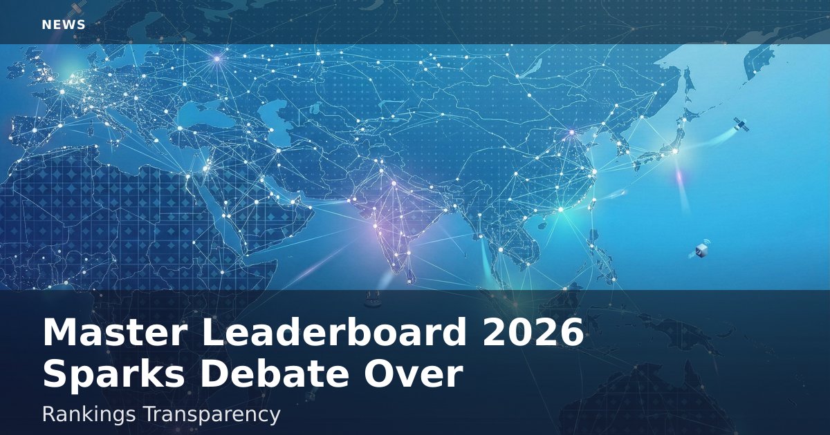 Master Leaderboard 2026 Sparks Debate Over Rankings Transparency