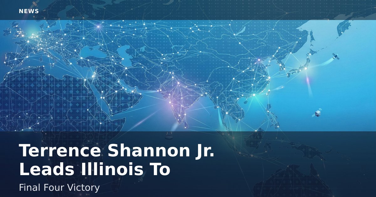 Terrence Shannon Jr. Leads Illinois To Final Four Victory